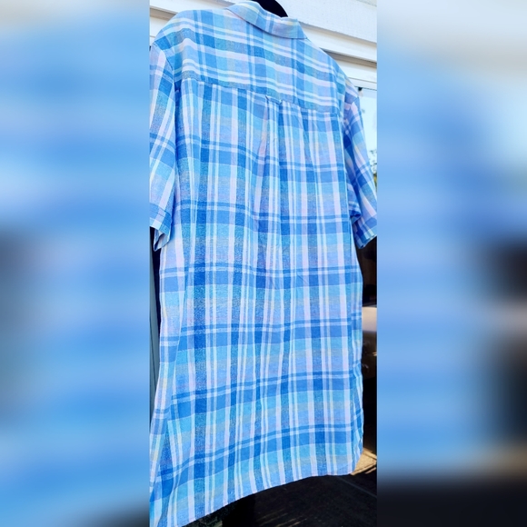 NWT - IZOD Men's Big & Tall Classic Fit Shirt - Cornflower Blue - Size XLT - Picture 11 of 16